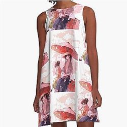 Dororo Wallpaper A-Line Dress