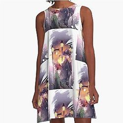 Dororo Wallpaper A-Line Dress