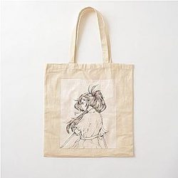 Dororo Hyakkimaru Line Art Cotton Tote Bag