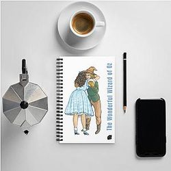 The Wonderful Wizard of Oz Spiral Notebook for School Work or Writers