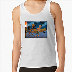 Doug is known for its unique animation style Doug Tank Tops