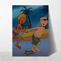 Doug is known for its unique animation style Doug Posters