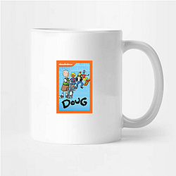 Doug is an animated TV series Doug Mugs