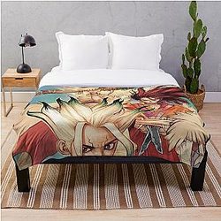 Dr. Stone Bedding Sets - Dr. Stone Pull Blanket RB2805