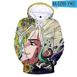 Dr Stone Hoodie - Pullover Nouveau graphique Dr Stone Hoodie