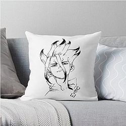 Dr. Stone Pillows - Dr Stone Anime Fan art Lanzamiento de la almohada RB2805