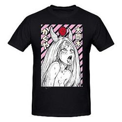 Camiseta Ahegao - Camiseta de gráficos de algodón corto