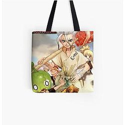 Dr. Stone Bags - Dr. Stone tutto sopra stampa Tote Bag RB2805
