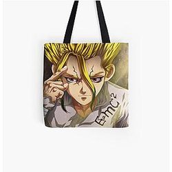 Dr. Stone Bags - Doctor Stone All over Print Tote Bag RB2805