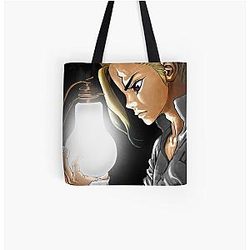 Dr. Stone Bags - Senku - Dr. Stone All Over Print Tote Bag RB2805