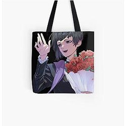 Dr. Stone Bags - Asagiri Gen - Dr. Stone All Over Print Tote Bag RB2805