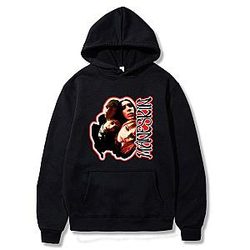 Maneskin Hoodies - Capuzes de pulôver casual impressos na moda