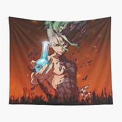 Dr. Stone Tapestries - 4K Senku, el Dr Stone Tapiz RB2805