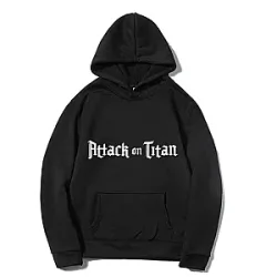 Attaque sur Titan Hoodie - Attaque imprimée unisexe sur Titan Hoodies