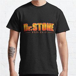 Dr Stone T-Shirts - logo Dr. Stone Classic T-Shirt RB2805