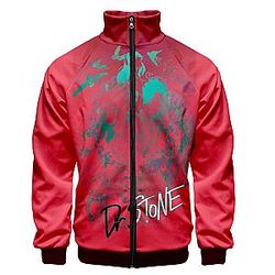 Dr. Stone Jackets-   Sketch Art Premium Brushed  Jacket