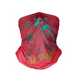 Dr. Stone Neck Gaiter - Senku Ishigami Coloring Art Cool Dr Stone Neck Gaiter Bandanna Scarf