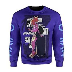 Dr. Stone Sweatshirts - Kohaku Blue Urban Hip Wifu Mira camiseta impresa 3D