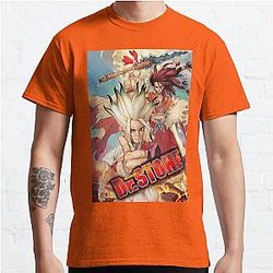Dr. Stone Camisetas - Dr Stone Camiseta clásica RB2805