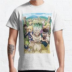 Dr. Stone Camisetas - Dr Stone Camiseta clásica RB2805