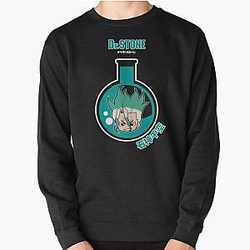 Dr. Stone Sweatshirts - Senku SENKU CHIBI Pullover Sweatshirt RB2805