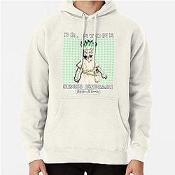 Dr. Stone Hoodies - Senku Ishigami En mucho círculo Pullover Hoodie RB2805