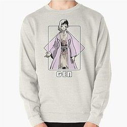 Dr. Stone Sweatshirts - Gen Asagiri Pullover Sweatshirt RB2805