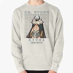 Dr. Stone Sweatshirts - Hyoga en mucho círculo Pullover Sweatshirt RB2805