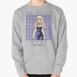 Dr. Stone Sweatshirts - Ruri En Mucho Circle Pullover Sweatshirt RB2805