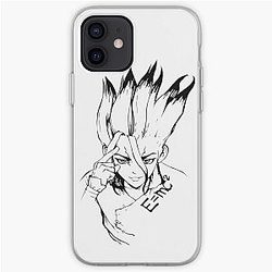Dr. Stone Cases - Dr Stone Anime Fan Arte iPhone Soft Caso RB2805