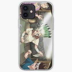 Dr. Stone Cases - Dr Stone iPhone Soft Case RB2805