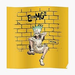 Dr. Stone Posters - Senku grafite Poster RB2805