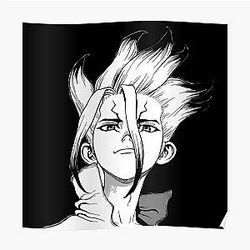 Dr. Stone Posters - Senku ishigami | Dr Stone | anime Poster RB2805