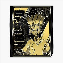 Dr. Stone Posters - Ishigami Senku Dr. Poster de Pedra RB2805