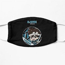 Dr. Stone Face Masks - Piedra de cromo (estilo de gruta) Mascara plana RB2805