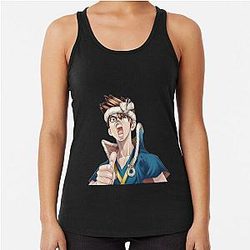 Dr. Stone Tank Tops - Cromo Racerback Tank Top RB2805