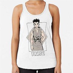 Dr. Stone Tank Tops - Taiju Oki Racerback Tank Top RB2805