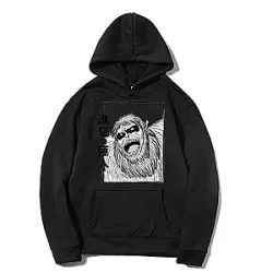 Ataque en Titan Hoodie - Ataque de Pullover Casual Hooded en Titan Hoodies