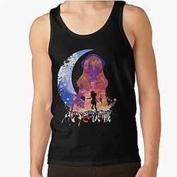 Dr. Stone Tank Tops - Yuzuriha Stone Wars Tank Top RB2805