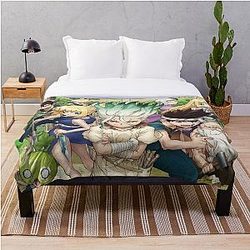Dr. Stone Bedding Sets - Dr Stone Tirar Blanket RB2805