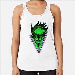 Dr. Stone Tank Tops - Senku Ishigami 3 Racerback Tank Top RB2805
