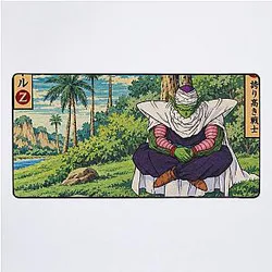 Piccolo Meditating River Dragon Ball Ukiyo-e Desk Mat