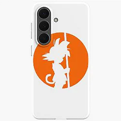 Dragon Ball Inspired Goku Sticker Design for Samsung Galaxy Soft Case