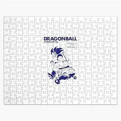 Blue Goku Dragon Ball Anime Artwork Design Puzzle
