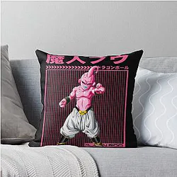 Majin Boo Dragon Ball Anime Character Artwork Throw Pillow