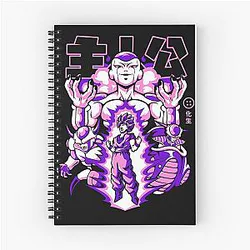 Frieza Evolution Super Saiyan Dragon Ball Z Notebook