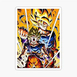 Goku Super Saiyan Dragon Ball Anime Sticker