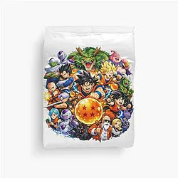 Dragon Ball Z Epic Illustration Duvet Cover