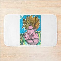 Dragon Ball Fan Art by OGB95 Bath Mat