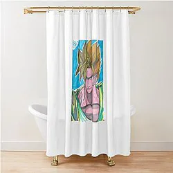 Dragon Ball Fanart by OGB95 Shower Curtain